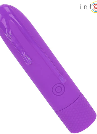 INTENSE - SYMONE USB WIEDERAUFLADBARER VIBRIERENDER BULLET 8 VIBRATIONEN LILA 10 X 2,2 CM - Vibrierende Kugeln