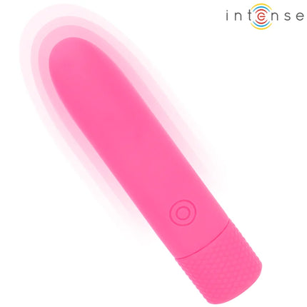 INTENSE - SYMONE USB WIEDERAUFLADBARER VIBRIERENDER BULLET 8 VIBRATIONEN ROSA 10 X 2,2 CM - Vibrierende Kugeln
