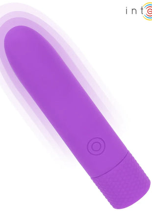INTENSE - SYMONE USB WIEDERAUFLADBARER VIBRIERENDER BULLET 8 VIBRATIONEN LILA 10 X 2,2 CM - Vibrierende Kugeln