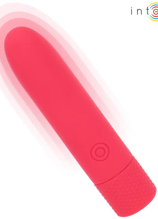 INTENSE - SYMONE USB WIEDERAUFLADBARER VIBRIERENDER BULLET 8 VIBRATIONEN ROT 10 X 2,2 CM - Vibrierende Kugeln