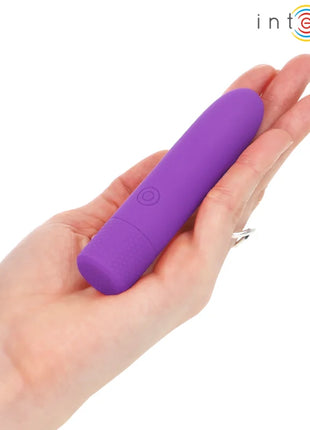 INTENSE - SYMONE USB WIEDERAUFLADBARER VIBRIERENDER BULLET 8 VIBRATIONEN LILA 10 X 2,2 CM - Vibrierende Kugeln