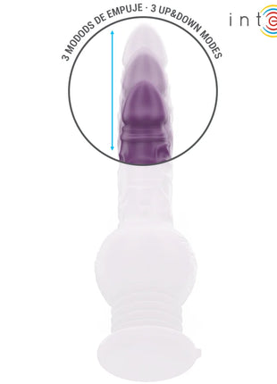 INTENSE - TATUM MULTIFUNKTIONSVIBRATOR MIT AUF- UND ABVIBRATION 24 CM LILA