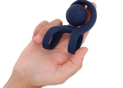 INTENSE - TYSON COCK RING MIT VIBRIERENDER KUGEL Ø 3,2 CM