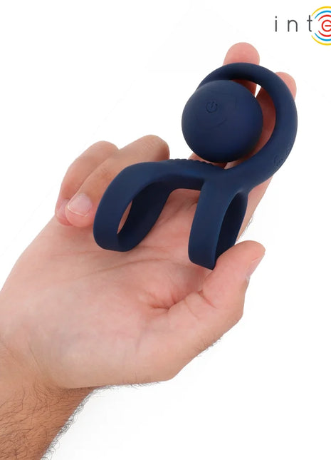 INTENSE - TYSON COCK RING MIT VIBRIERENDER KUGEL Ø 3,2 CM