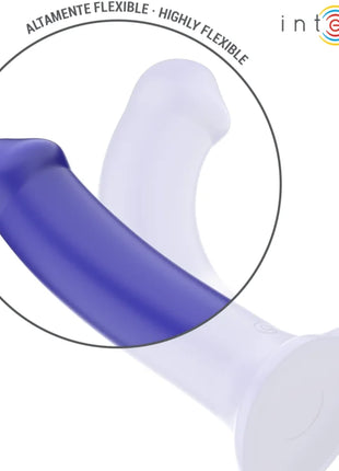 INTENSE - VICTORIA VIBRATOR MIT SAUGNAPF 10 VIBRATIONEN DUNKELBLAU FERNBEDIENUNG