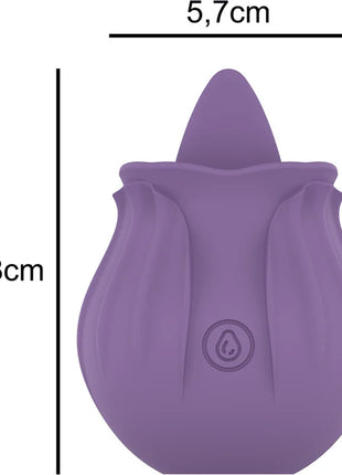 INTENSE - VIOLETT CL TORIS STIMULATOR 10 VIBRATIONEN FLIEDER - Auflegvibrator