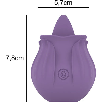 INTENSE - VIOLETT CL TORIS STIMULATOR 10 VIBRATIONEN FLIEDER - Auflegvibrator