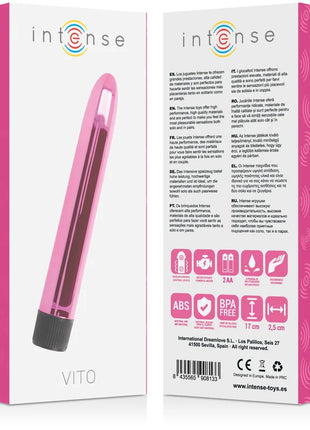 INTENSE - VITO VIBRATOR ROSA