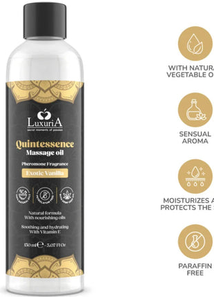 INTIMATELINE LUXURIA - ACEITE DE MASAJES VAINILLA EXOTIC 150 ML