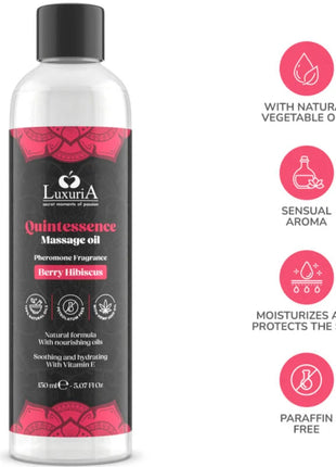INTIMATELINE LUXURIA - MASSAGEÖL BEERE 150 ML