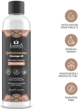 INTIMATELINE LUXURIA - MASSAGEÖL SCHOKOLADE 150 ML - Massageöl