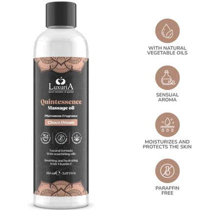INTIMATELINE LUXURIA - MASSAGEÖL SCHOKOLADE 150 ML - Massageöl