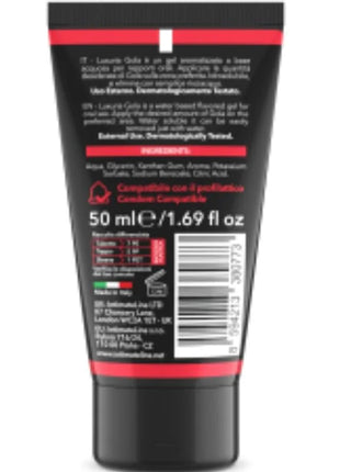 INTIMATELINE LUXURIA - ORAL SEX GEL ERDBEERGESCHMACK 50 ML - Für Oralsex