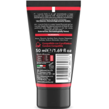 INTIMATELINE LUXURIA - ORAL SEX GEL ERDBEERGESCHMACK 50 ML - Für Oralsex
