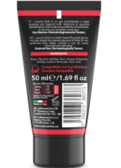 INTIMATELINE LUXURIA - ORAL SEX GEL ERDBEERGESCHMACK 50 ML - Für Oralsex