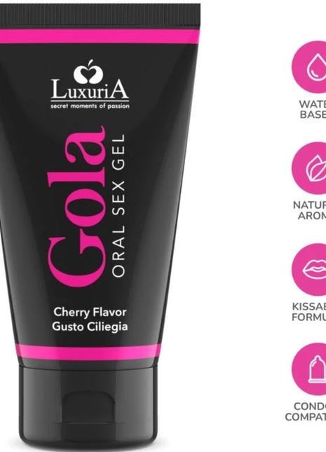 INTIMATELINE LUXURIA - ORAL SEX GEL KIRSCHGESCHMACK 50 ML - Für Oralsex