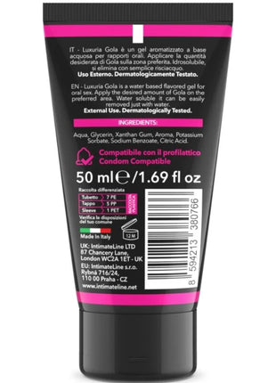 INTIMATELINE LUXURIA - ORAL SEX GEL KIRSCHGESCHMACK 50 ML - Für Oralsex