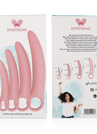 INTIMICHIC - SILICONE DILATOR 5 PCS - Vaginal-Anal-Dilatator