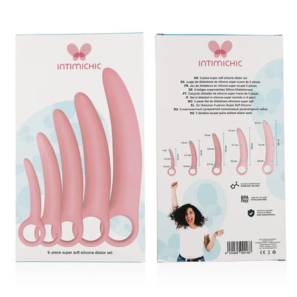 INTIMICHIC - SILICONE DILATOR 5 PCS - Vaginal-Anal-Dilatator