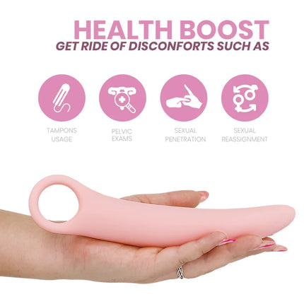 INTIMICHIC - SILICONE DILATOR 5 PCS - Vaginal-Anal-Dilatator