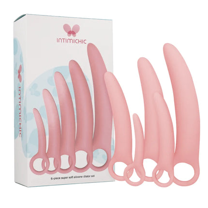 INTIMICHIC - SILICONE DILATOR 5 PCS - Vaginal-Anal-Dilatator