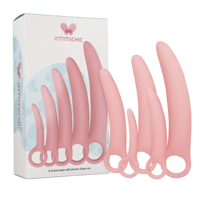 INTIMICHIC - SILICONE DILATOR 5 PCS - Vaginal-Anal-Dilatator