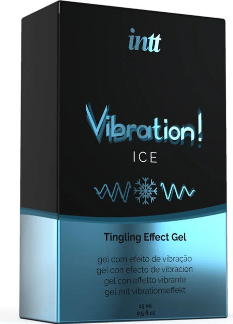 INTT - KRAFTVOLLES INTIM-STIMULIERENDES VIBRATIONSGEL MIT O-EFFEKT 15 ml - Vibrationseffekt