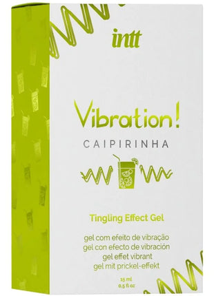 INTT - KRAFTVOLLES INTIMATIMULANS CAIPIRINHA FLÜSSIGE VIBRATORGEL 15 ML - Orgasmusverstärker