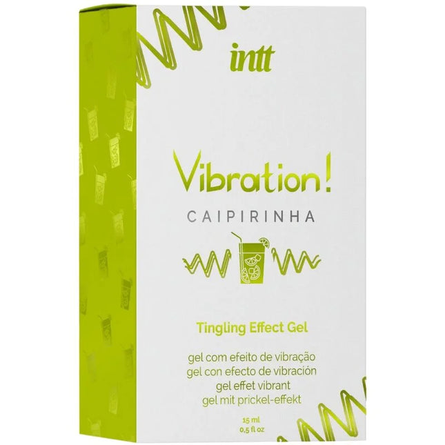 INTT - KRAFTVOLLES INTIMATIMULANS CAIPIRINHA FLÜSSIGE VIBRATORGEL 15 ML - Orgasmusverstärker
