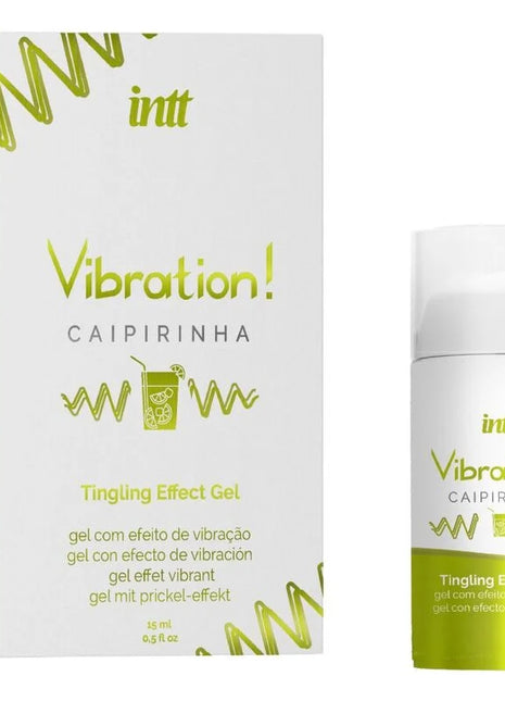 INTT - KRAFTVOLLES INTIMATIMULANS CAIPIRINHA FLÜSSIGE VIBRATORGEL 15 ML - Orgasmusverstärker