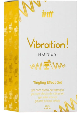 INTT - KRAFTVOLLES INTIMATISTIMULANS HONIG-FLÜSSIGE VIBRATORGEL 15 ML - Orgasmusverstärker