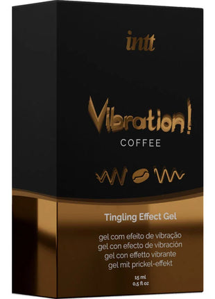 INTT - KRAFTVOLLES INTIMSTIMULIERENDES FLÜSSIGES VIBRATIONSGEL CAF 15ML - Orgasmusverstärker