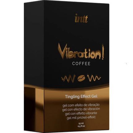 INTT - KRAFTVOLLES INTIMSTIMULIERENDES FLÜSSIGES VIBRATIONSGEL CAF 15ML - Orgasmusverstärker