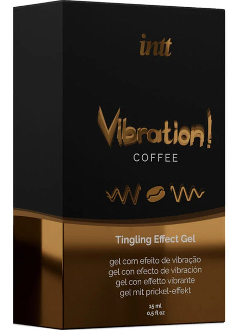 INTT - KRAFTVOLLES INTIMSTIMULIERENDES FLÜSSIGES VIBRATIONSGEL CAF 15ML - Orgasmusverstärker