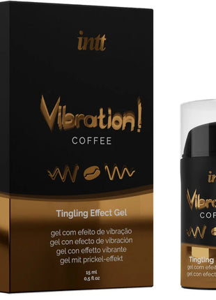 INTT - KRAFTVOLLES INTIMSTIMULIERENDES FLÜSSIGES VIBRATIONSGEL CAF 15ML - Orgasmusverstärker