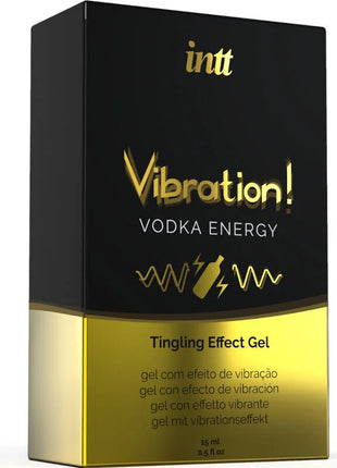 INTT - KRAFTVOLLES INTIMSTIMULIERENDES FLÜSSIGES VIBRATIONSGEL VODKA 15ML - Orgasmusverstärker