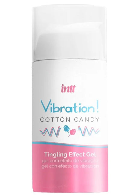 INTT - KRAFTVOLLES INTIMULATIONS-ZUCKERWATTE-FLÜSSIGE VIBRATOR-GEL 15 ML