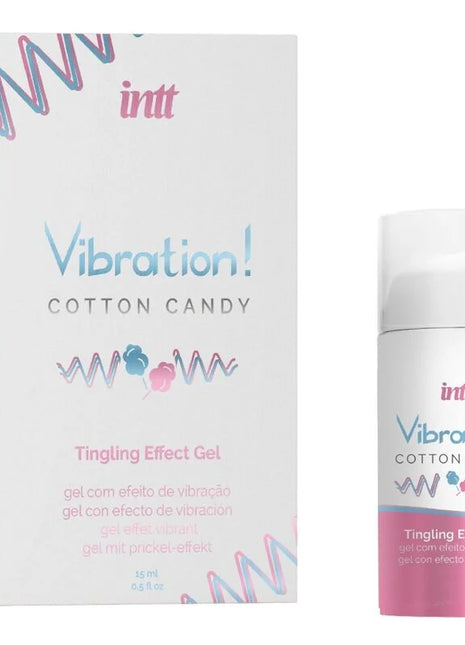 INTT - KRAFTVOLLES INTIMULATIONS-ZUCKERWATTE-FLÜSSIGE VIBRATOR-GEL 15 ML