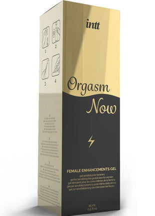 INTT LUBRICANTS - INTENSIVES VAGINALSTIMULIERENDES GEL MIT VIBRATOR-APPLIKATOR - Orgasmusverstärker