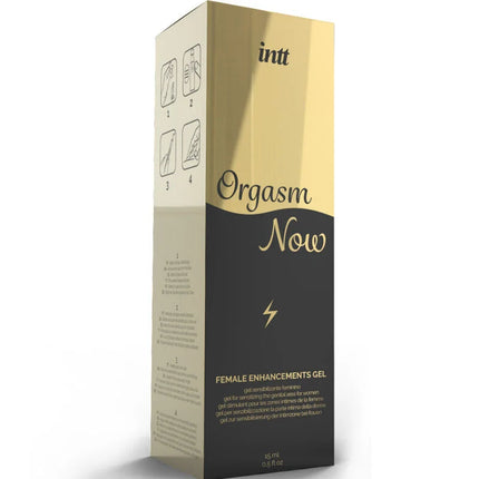 INTT LUBRICANTS - INTENSIVES VAGINALSTIMULIERENDES GEL MIT VIBRATOR-APPLIKATOR - Orgasmusverstärker