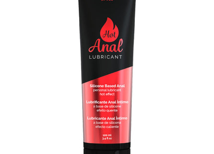 Schwarze und pinke intt hot anal silikonbasierte gleitgel tube mit wärmender wirkung