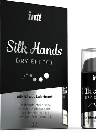 INTT LUBRICANTS - SILK HANDS SCHMIERMITTEL - KONZENTRIERTE SILIKONFORMEL 15 ML - Gleitgel auf Silikonbasis