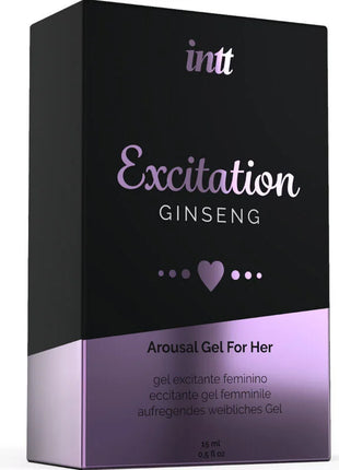 INTT LUBRICANTS - STIMULIERENDES UND AUFREGENDES GEL INTIMER WÄRMEAKTIVATOR SEXUELLES - Orgasmusverstärker