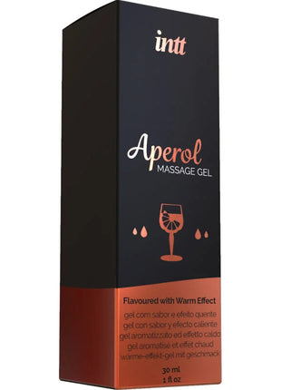 INTT MASSAGE & ORAL SEX - APEROL MASSAGEGEL INTENSIVE WÄRMEEFFEKT - Massageöl
