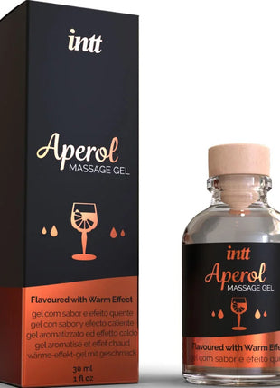 INTT MASSAGE & ORAL SEX - APEROL MASSAGEGEL INTENSIVE WÄRMEEFFEKT - Massageöl