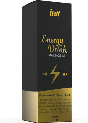 INTT MASSAGE & ORAL SEX - MASSAGEGEL MIT AROMATEM ENERGIE-CA-DRINK UND ERWÄRMUNGSEFFEKT - Massageöl