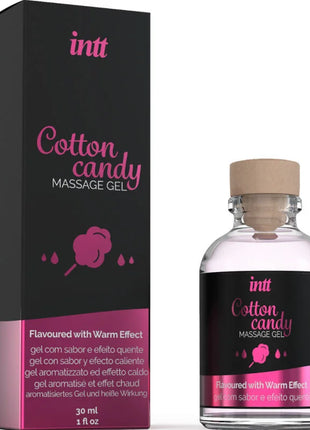 INTT MASSAGE & ORAL SEX - MASSAGEGEL MIT ZUCKERWARENGESCHMACK UND WÄRMEEFFEKT - Massageöl