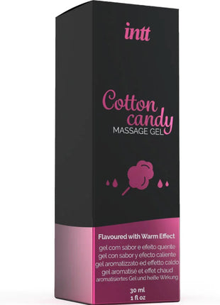 INTT MASSAGE & ORAL SEX - MASSAGEGEL MIT ZUCKERWARENGESCHMACK UND WÄRMEEFFEKT - Massageöl