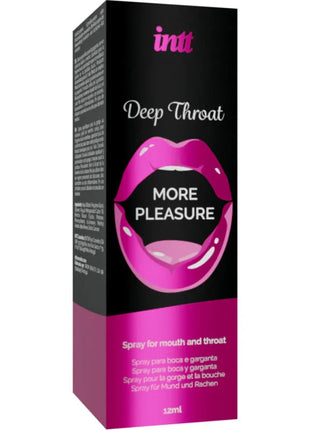 INTT - ORALES ERFRISCHUNGSSPRAY MIT MINZEGESCHMACK - Für Oralsex