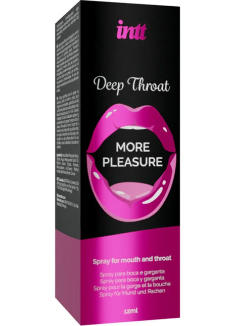 INTT - ORALES ERFRISCHUNGSSPRAY MIT MINZEGESCHMACK - Für Oralsex